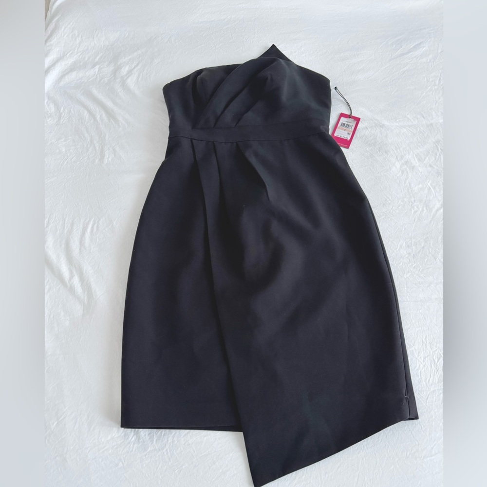 NWT Vince Camuto Black Strapless Dress